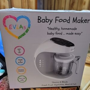 New In Box Elva Baby Food Maker One Size
